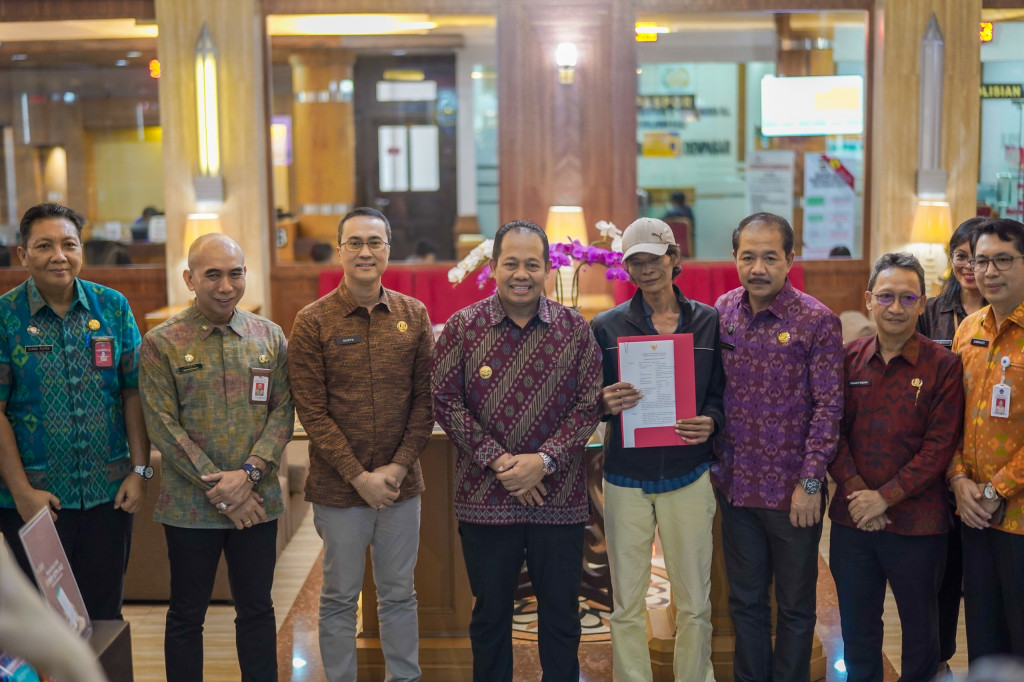Pj. Sekda Badung Terima Kunjungan Pj. Gubernur Bali, Apresiasi Layanan PBG MBR di MPP Badung